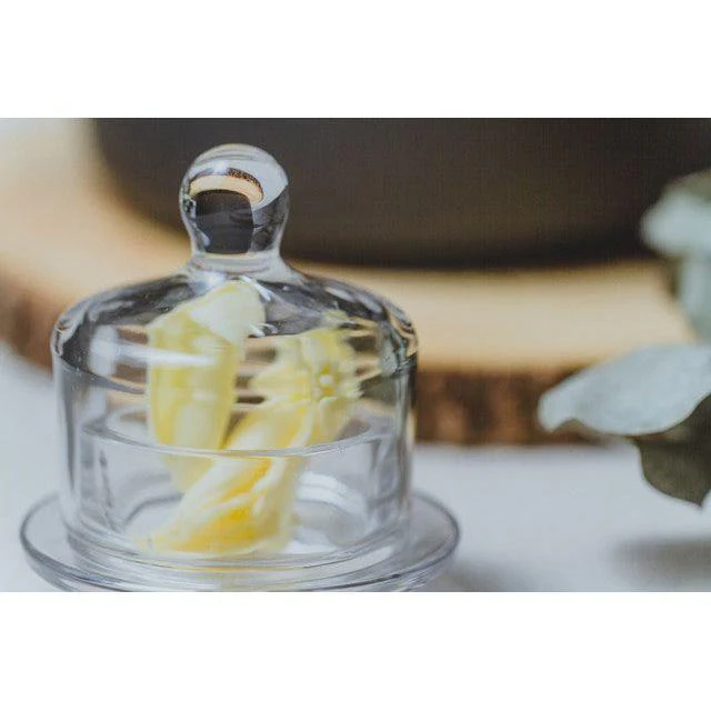KitchenCraft Mini Glass Butter Serving Cloche - Image 3