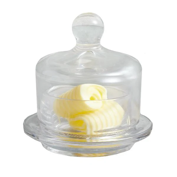 KitchenCraft Mini Glass Butter Serving Cloche - Image 6