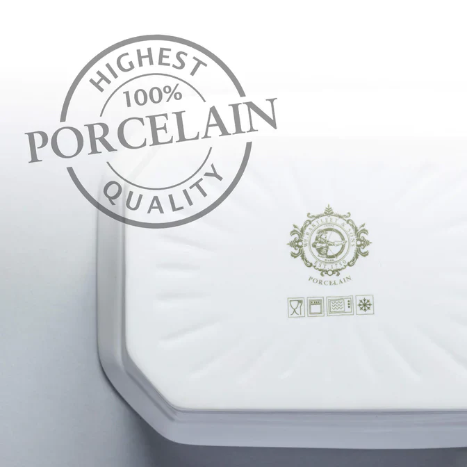 CKS Small White Terrine Dish - Image 3