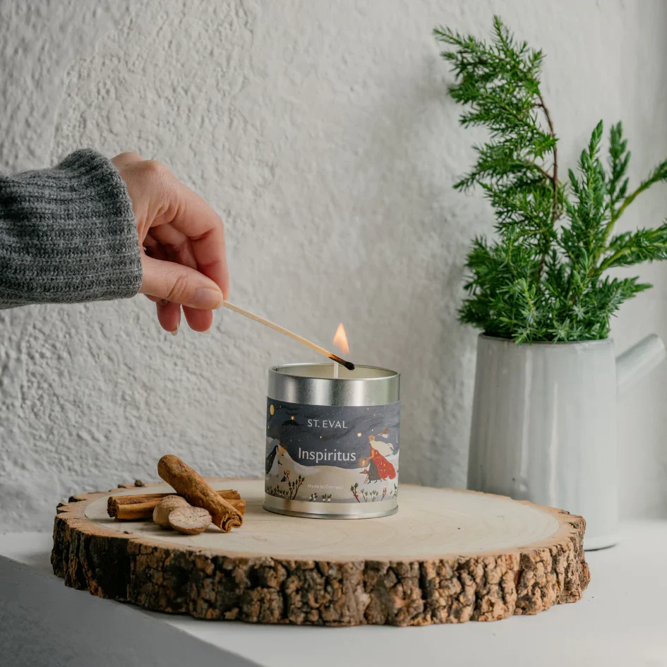 St. Eval Christmas Tin Candle - All Fragrances - Image 5