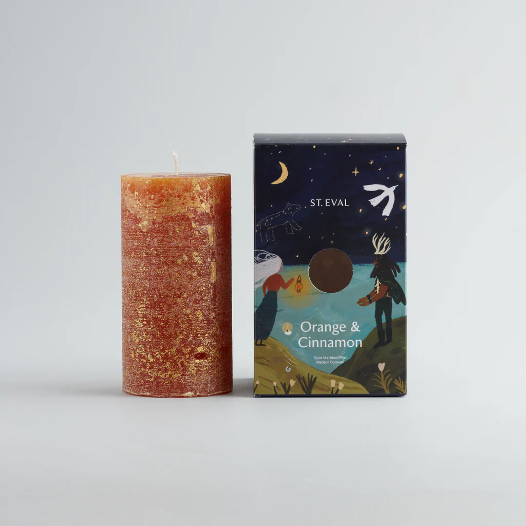 St. Eval Gold Marble Pillar Candles - All Fragrances - Image 5